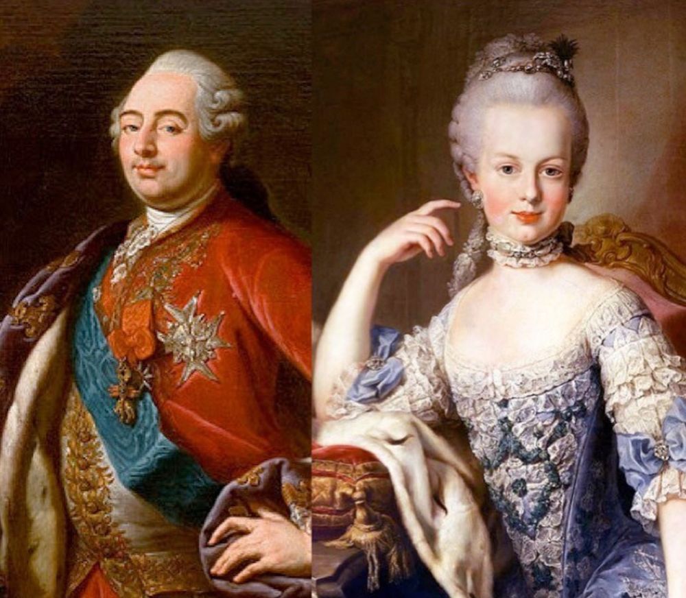 Image of Louis 16th and Marie Antoinette
