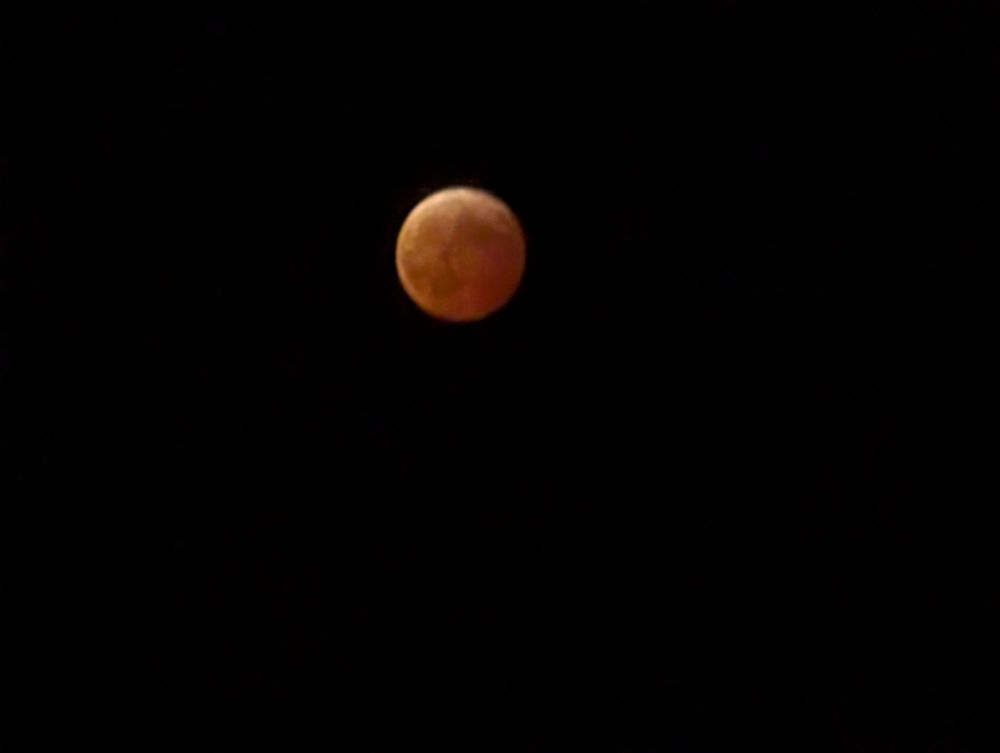 The blood moon