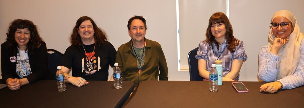Amie Wright, Cole Pauls, Guy Delisle, Faith Erin Hicks & Sanya Anwar