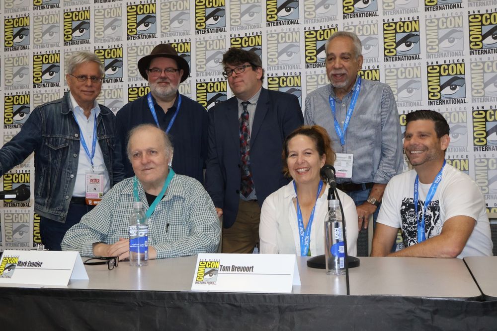 Paul Levitz, Mark Evanier, Tom Brevoort, Patrick Reed, Lisa Kirby, Paul S Levine and Jeremy Kirby