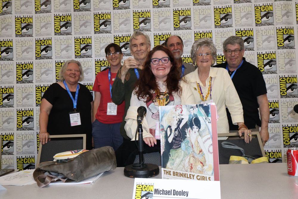 Kim Munson, Shaenon K Garrity, Michael Dooley, Sydney Heifler, Peter Maresa, Lee Marrs and Bruce Simon