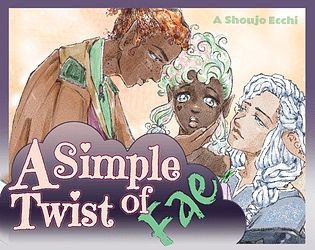Title screen for A Simple Twist of Fae otome