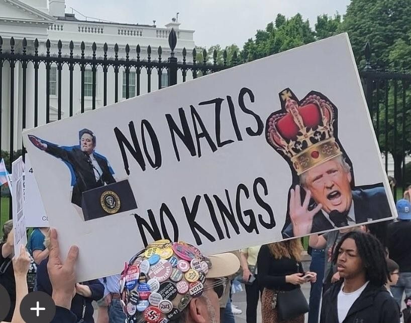No Nazis.
No kings.