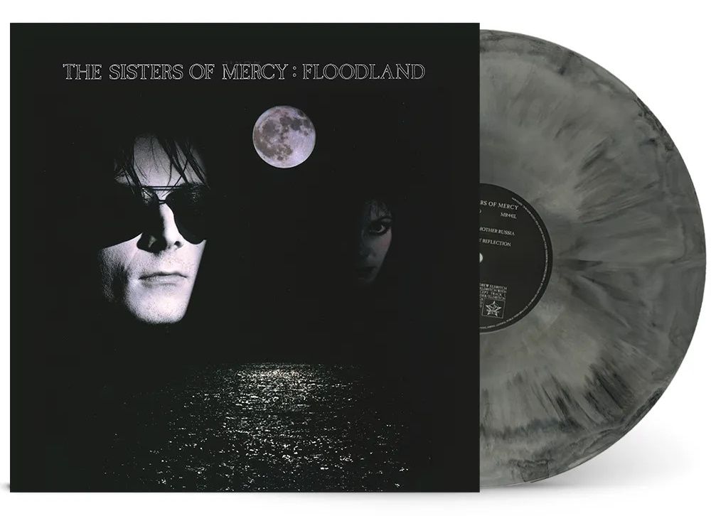 The Sisters Of Mercy: Floodland, 12" LP on black ice galaxy vinyl
