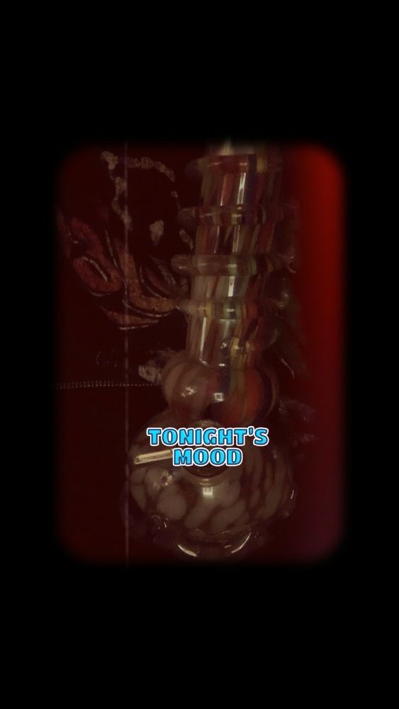 My bong and me. Old film filter.