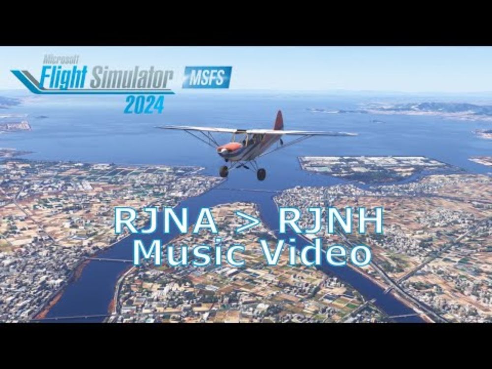 Nagoya Never Ending - MSFS 2024 (4K) - RJNA - RJNH