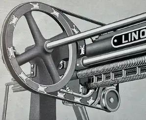 A German Linotype