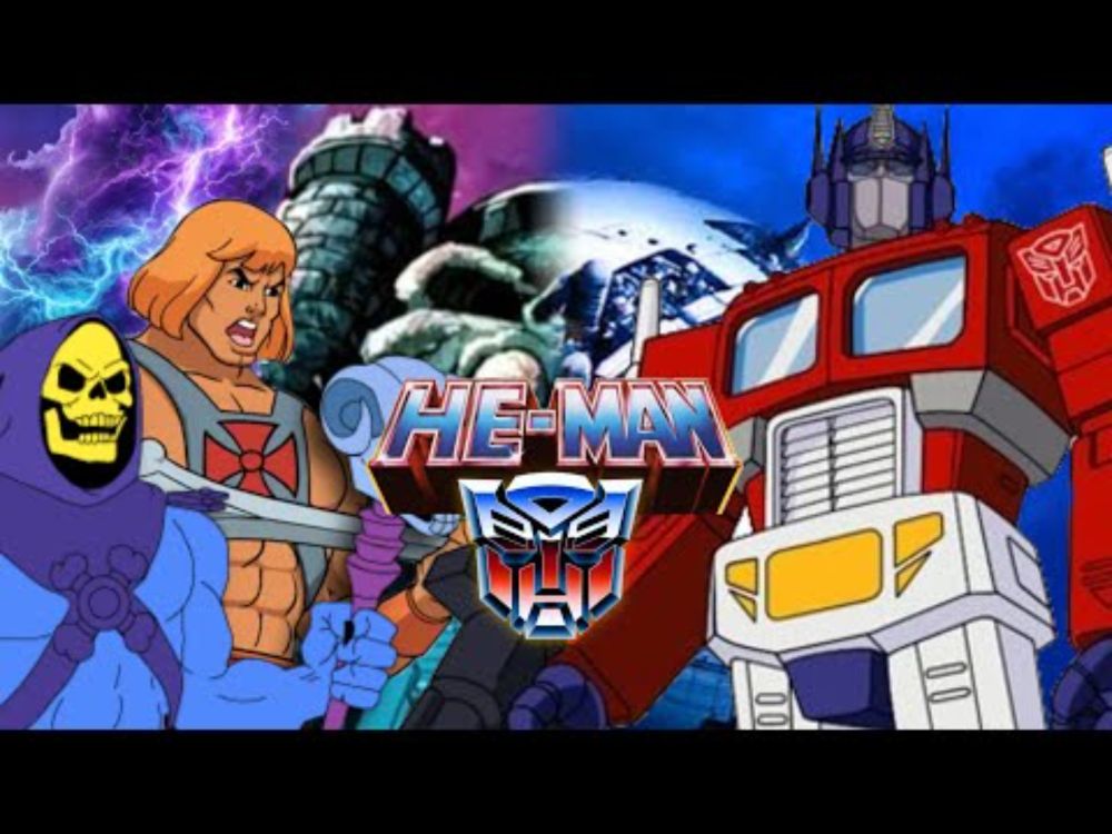 HE-MAN x TRANSFORMERS G1 | Epic Cartoon theme mashup 2024