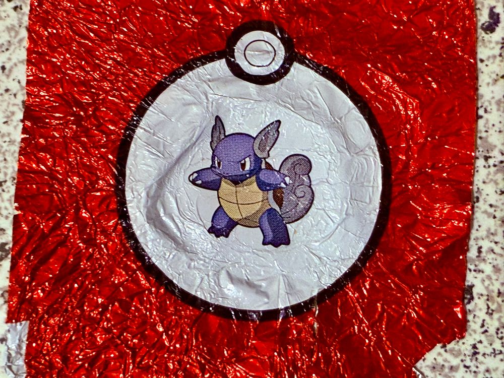 hershey kisses w/ pokemon on em