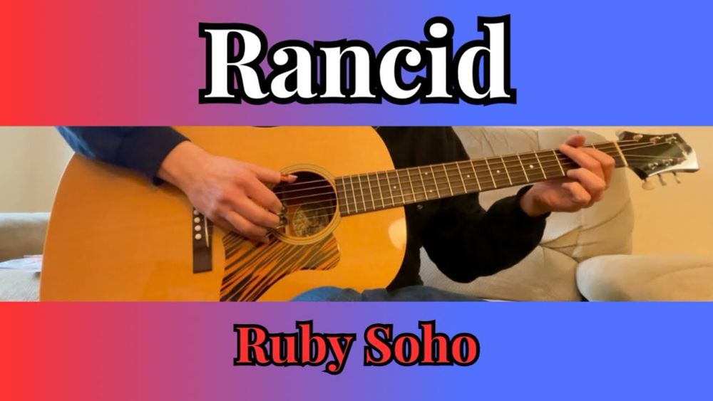 Rancid - Ruby Soho - Fingerstyle Guitar