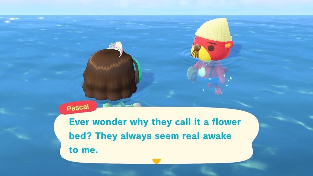 Ever wonder why they call it a flower bed?  They always seem real awake to me.