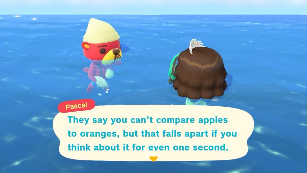 They say you can’t compare apples to oranges, but that falls apart if you think about it for even one second.