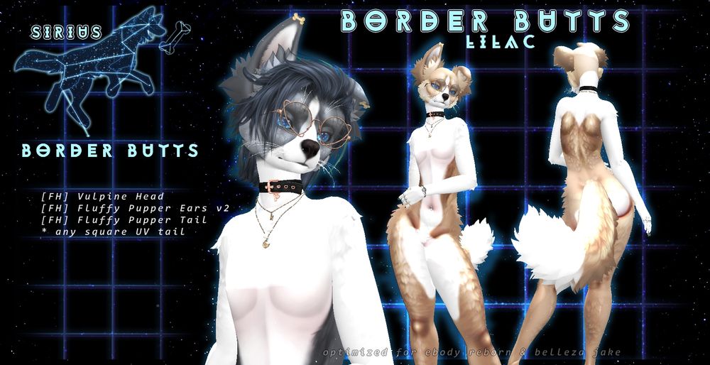 .SIRIUS. Border Butts Lilac