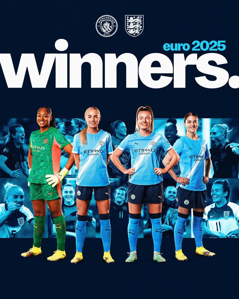 A huge congratulations to @AlexGreenwood, @lauren__hemp, Jess, Khiara and all of the Lionesses! 🏴󠁧󠁢󠁥󠁮󠁧󠁿🏆

#WEURO2025