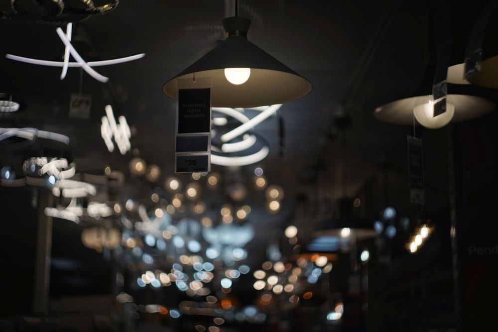 Lighting display bokeh
