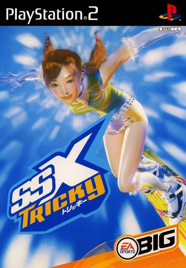 Japanese cover for SSX Tricky.