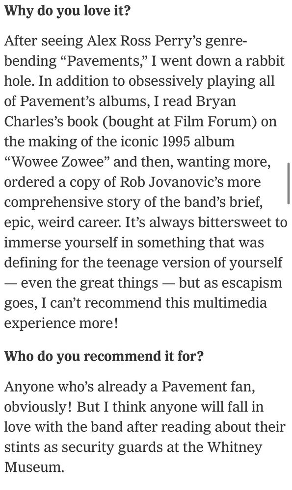 Sadie Stein summer book recommendation from NY Times. 