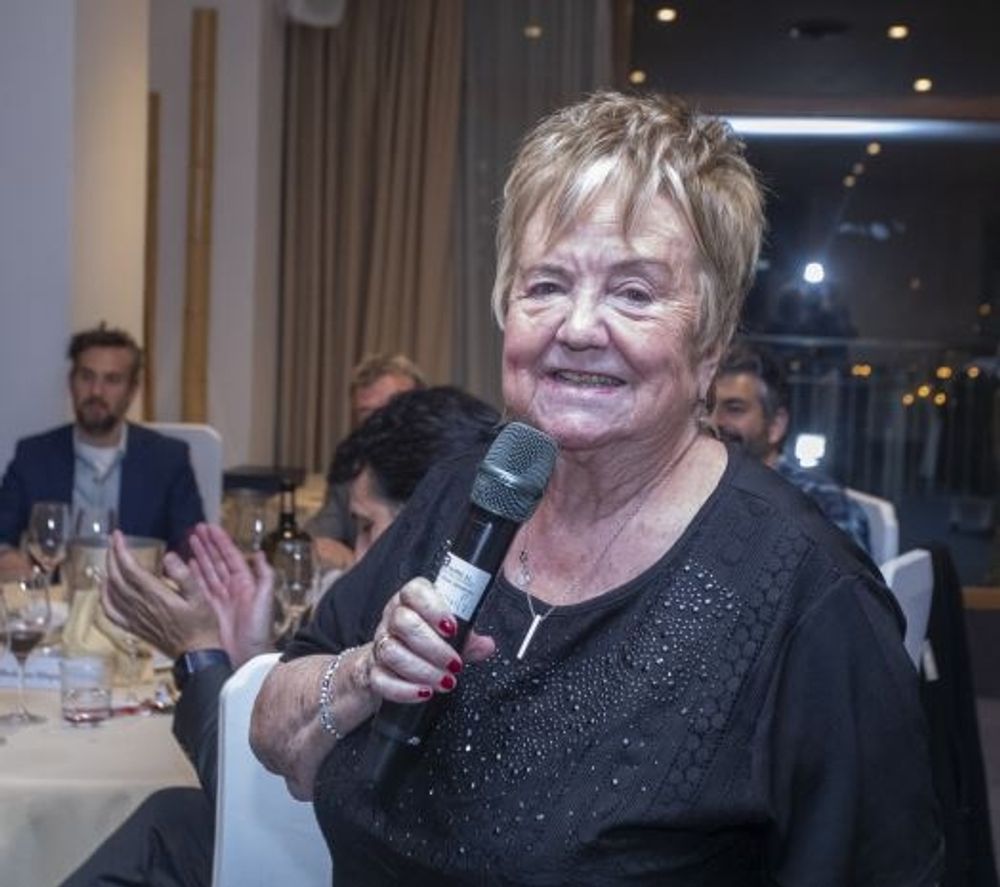 AEPEV rinde homenaje a Mª Isabel Mijares en la Gran Cena del Vino