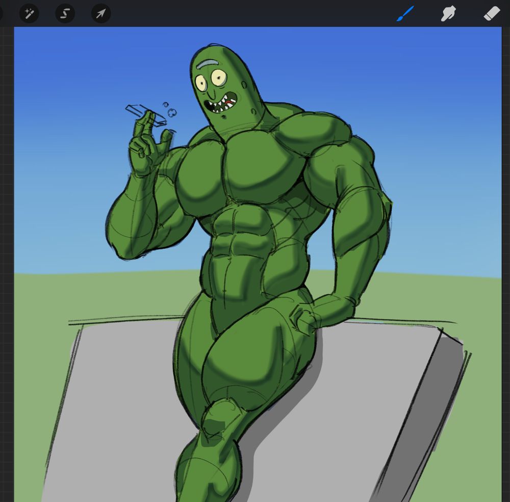 I’m pickle Rick!!!