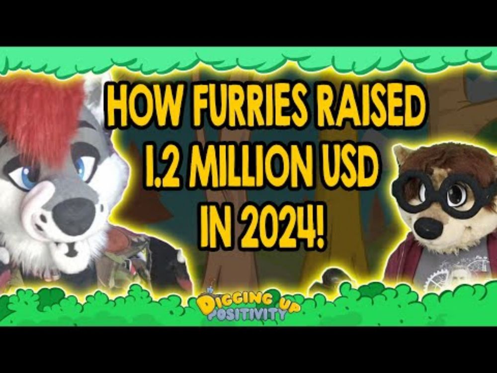 Digging Up Positivity August 24: ‪@ShrapnelVargr  fursuits furries animation and more