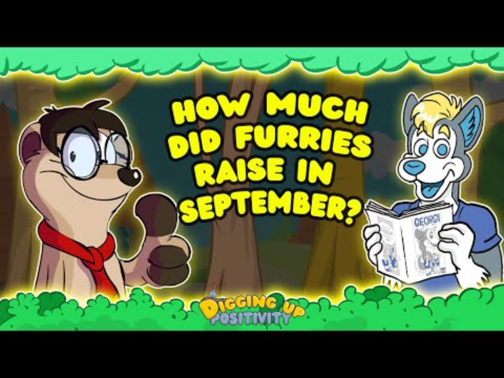 Digging Up Positivity September 24 ft. Georgi Husky, fursuits furries animation and more