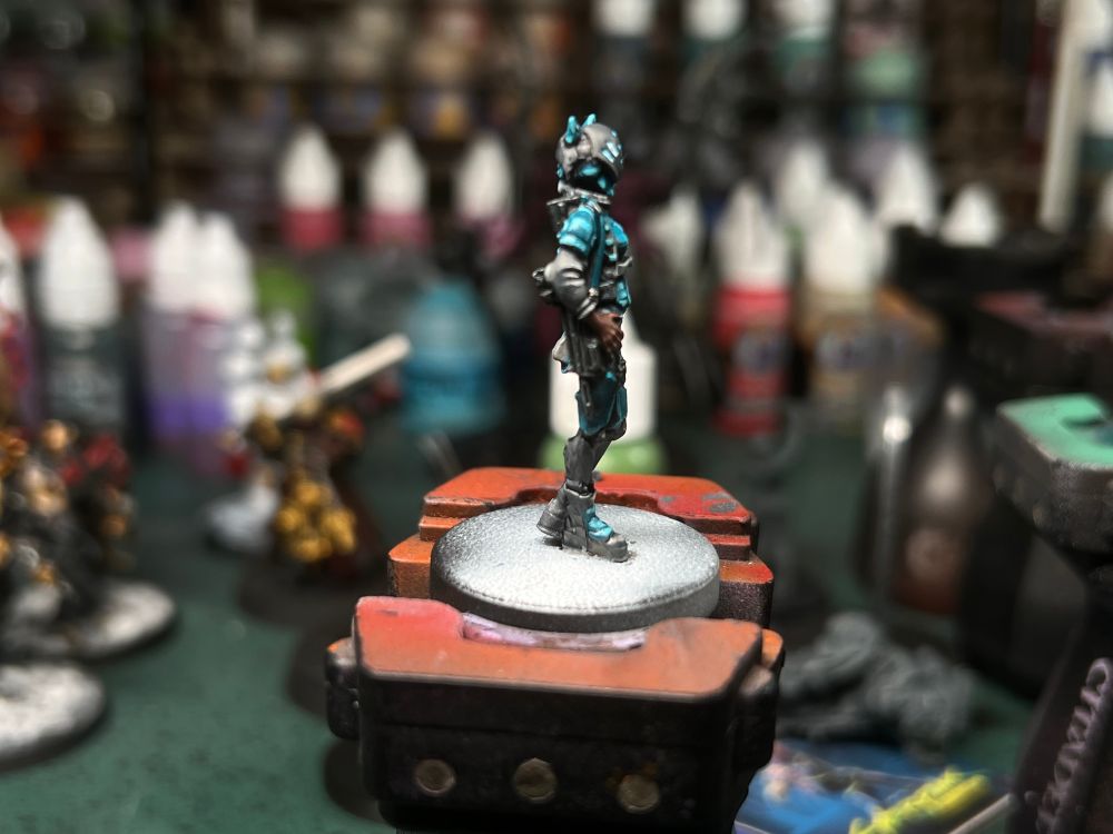 Pantera mini from Cyberpunk Red: Combat Zone. Right view. 