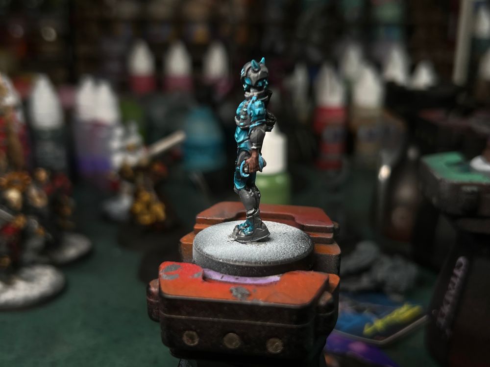 Pantera mini from Cyberpunk Red: Combat Zone. Left view. 