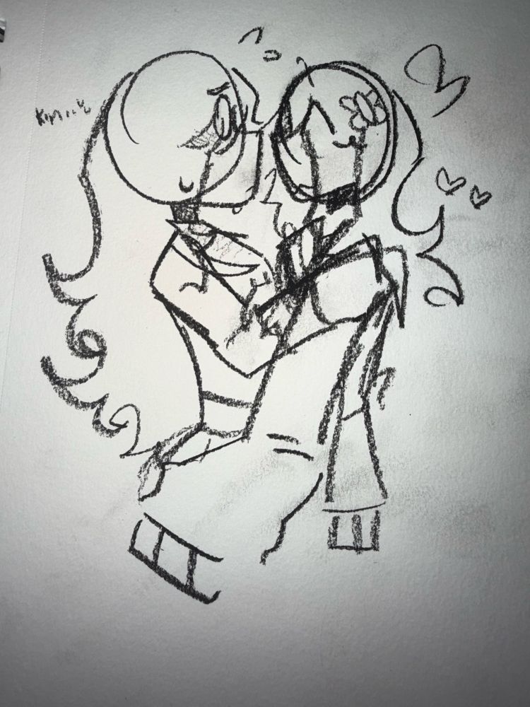 anatomically incorrect fujimoto kin and nakamura mimiko kissing 