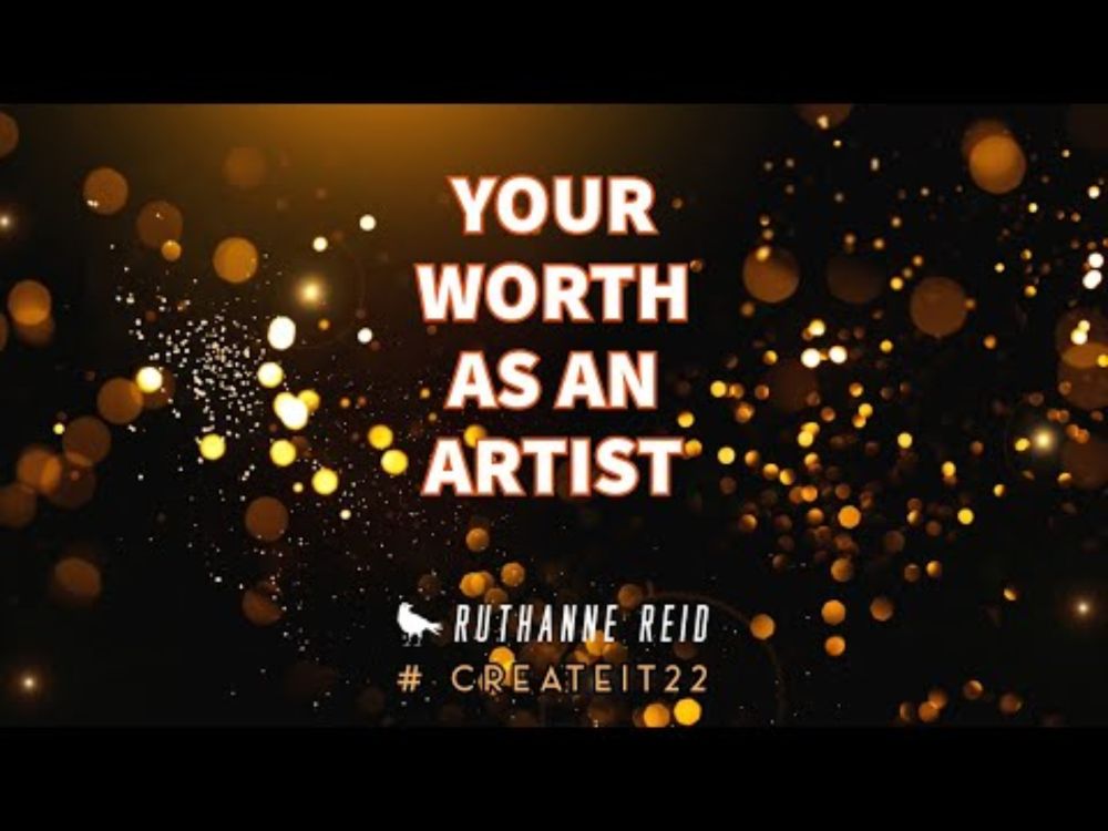 Your value as an artist. #createit22 #writerswrite #makeart #artists