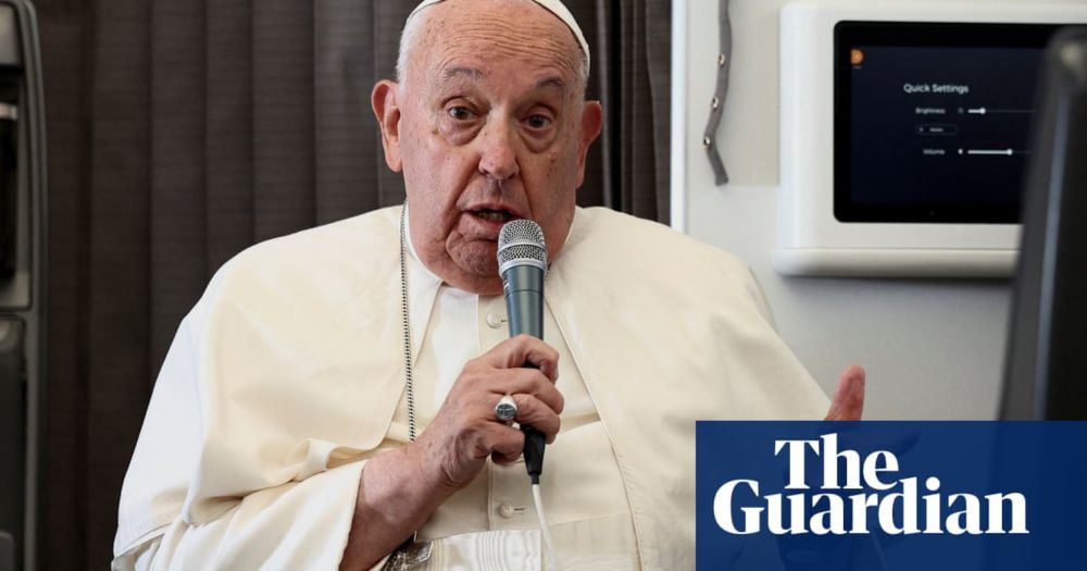 Pope criticizes Harris and Trump and tells US Catholics to choose ‘lesser evil’