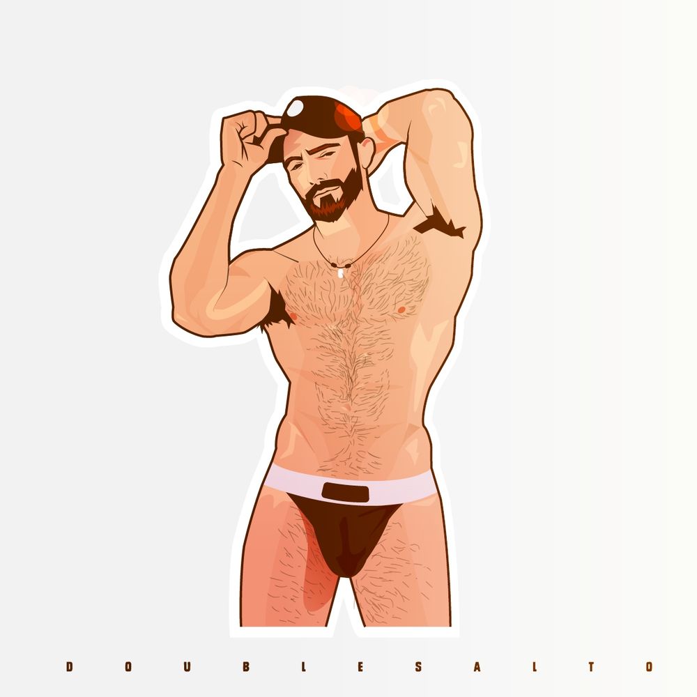 Gay, sexy, male, erotic, man