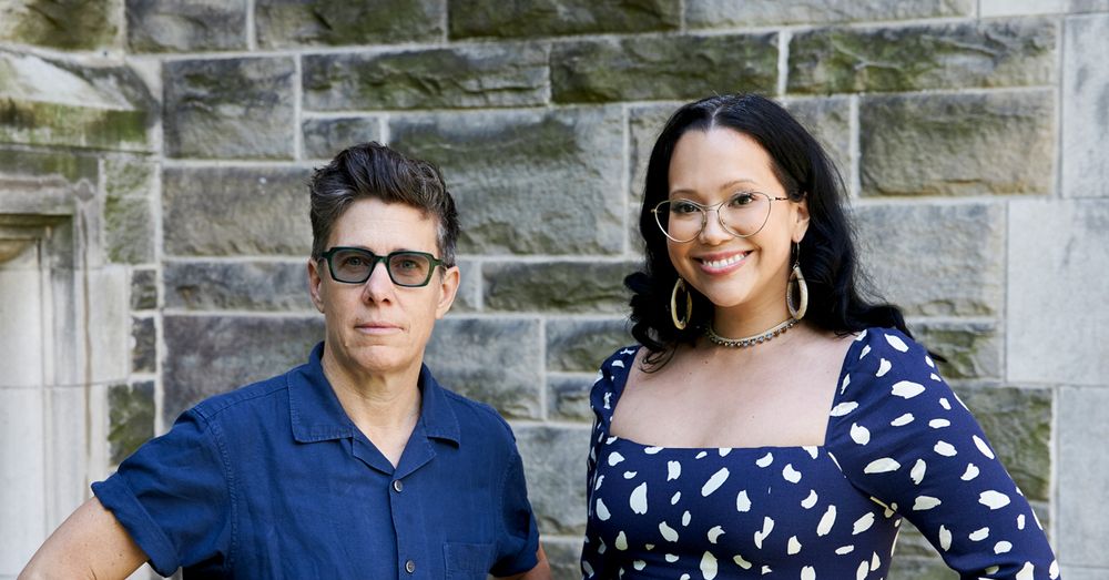 Left to Right: M. Murphy and Kristen Bos.