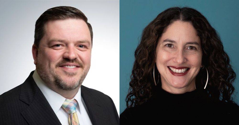 Mark Riczu and Dana Seitler.