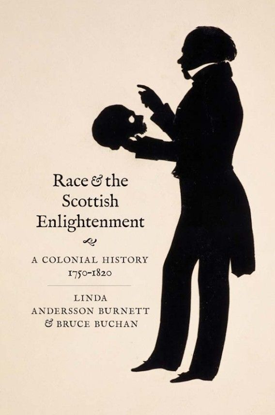 The cover of the mentioned book. The image is a the shape of a man in historic clothes holding a skull.