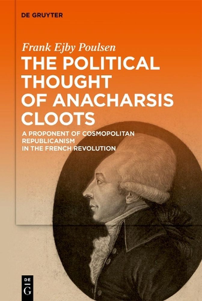 The cover of the book, featuring a historic portrait of Cloots