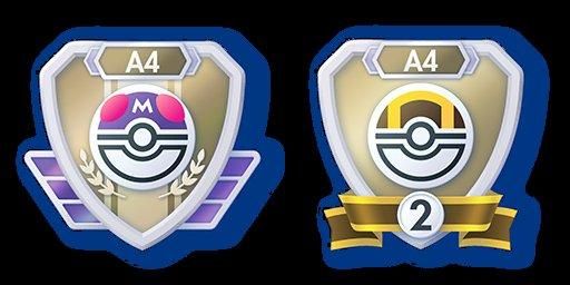 Icono rangos Master Ball y Ultra Ball
