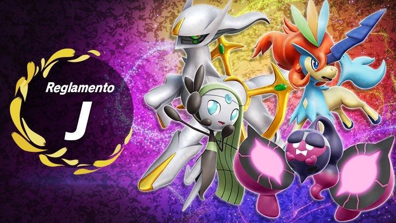 Reglamento J, aparecen varios Pokémon singulares 