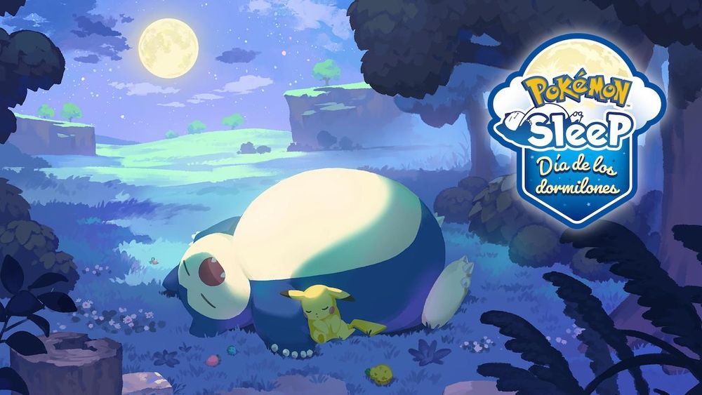 Snorlax y Pikachu durmiendo 
