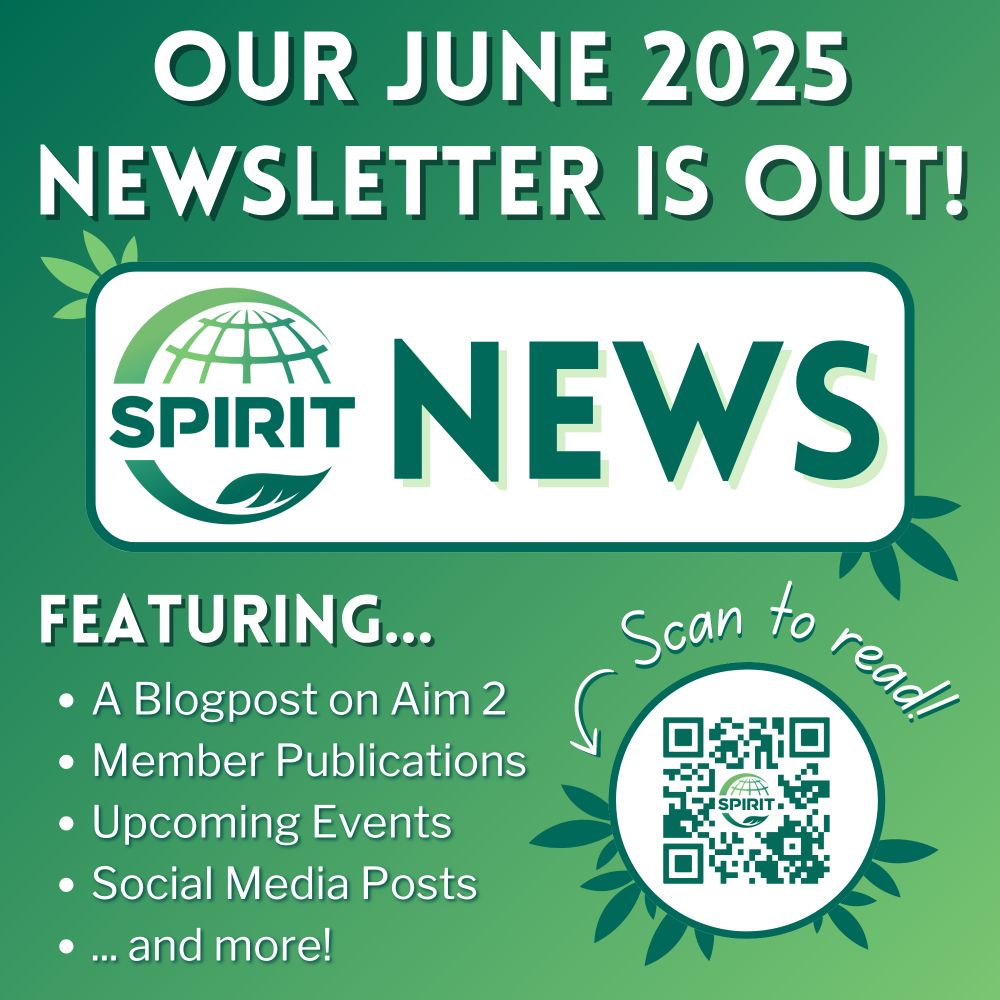 Our June 2025 Newsletter is out!
News
Featuring...
A Blogpost on Aim 2
Member Publications
Upcoming Events
Social Media Posts
... and more!
Scan to
read!