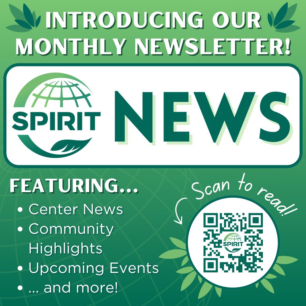 Introducing Our Monthly Newsletter!
News
Scan to
read!
Featuring...
Center News
Community Highlights
Upcoming Events
... and more!