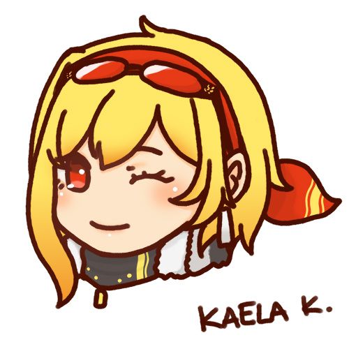 Fanart of Kaela Kovalskia of Hololive Indonesia