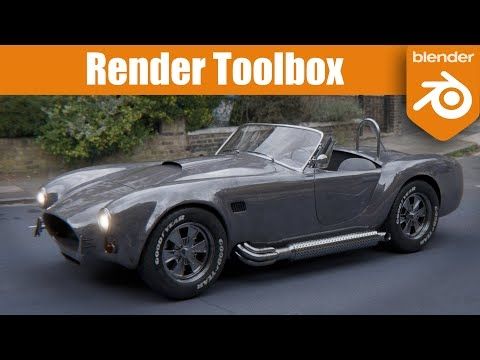 Realistic rendering using Render Toolbox blender add-on