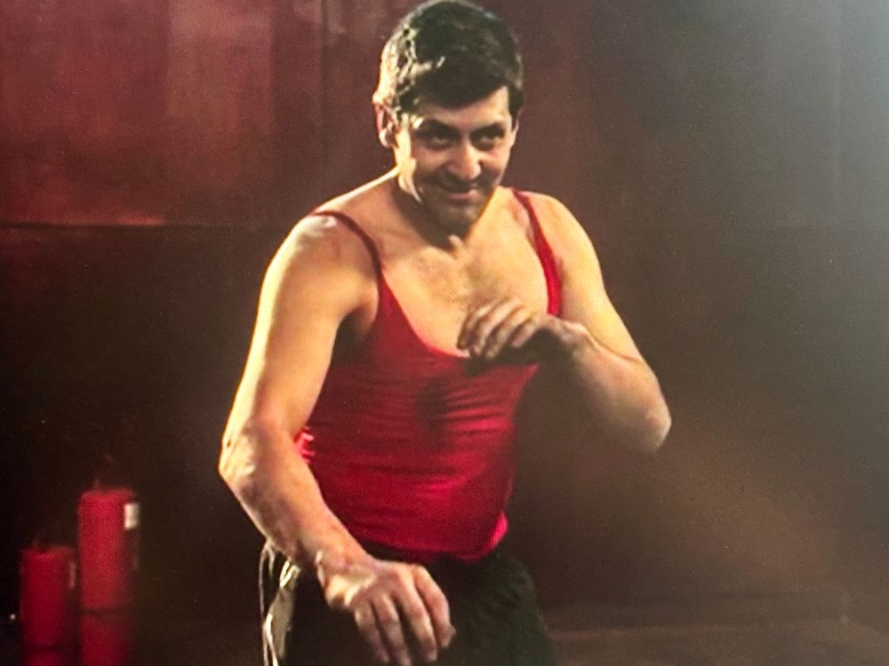 Gremlin with red tank top 