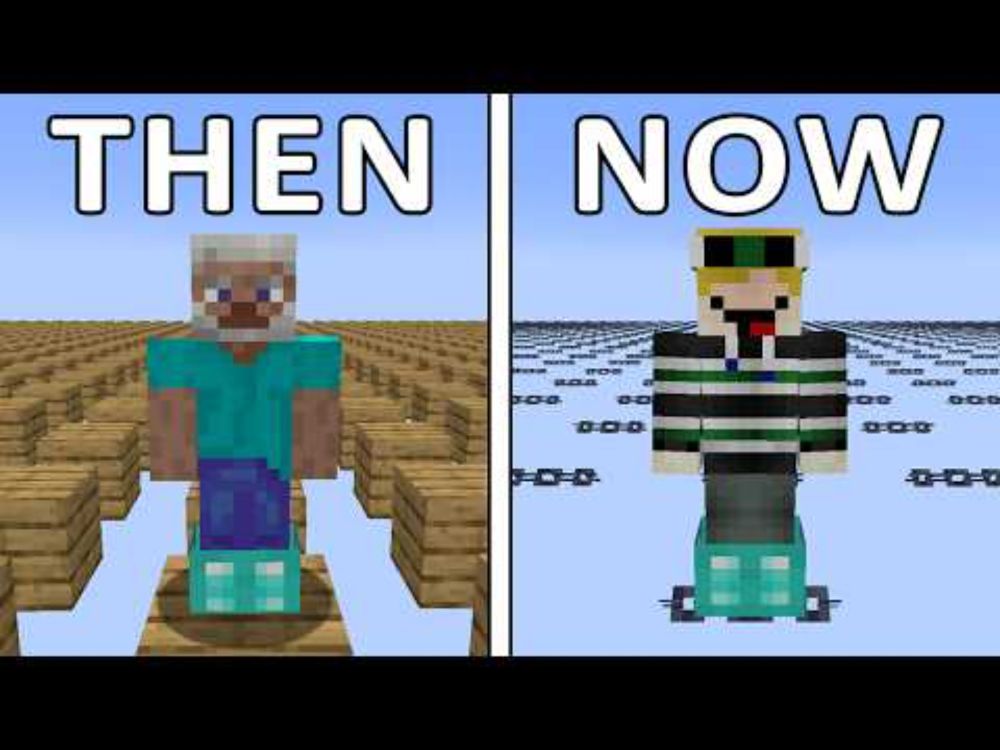 Minecraft but I discover the HISTORY of PARKOUR CIVILIZATION