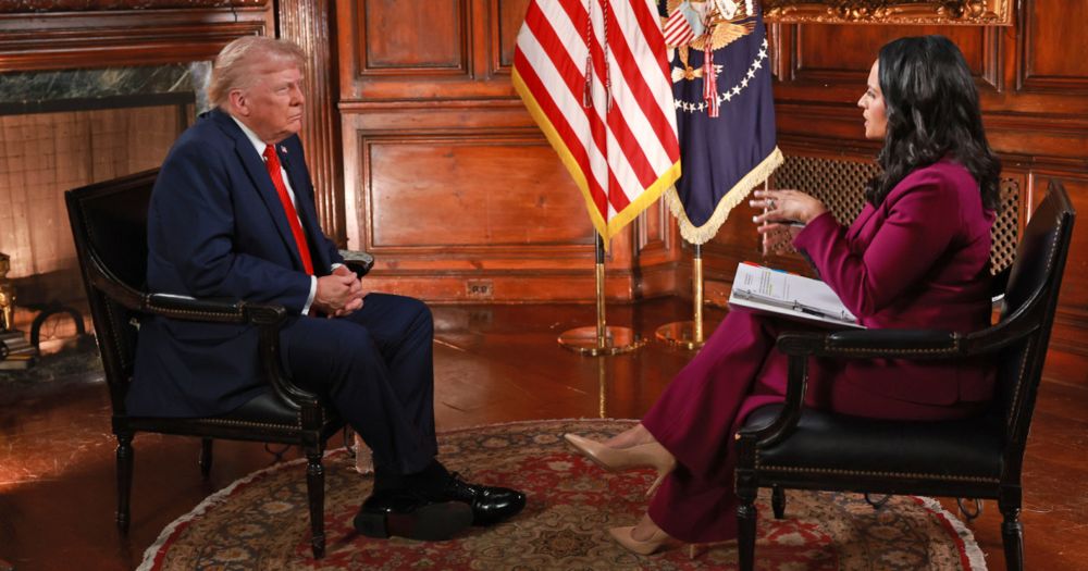 Trump said on NBC News’ “Meet the Press” that he’s following lawyers’ advice as he tries to execute rapid deportations, arguing that giving immigrants due process is time-consuming.