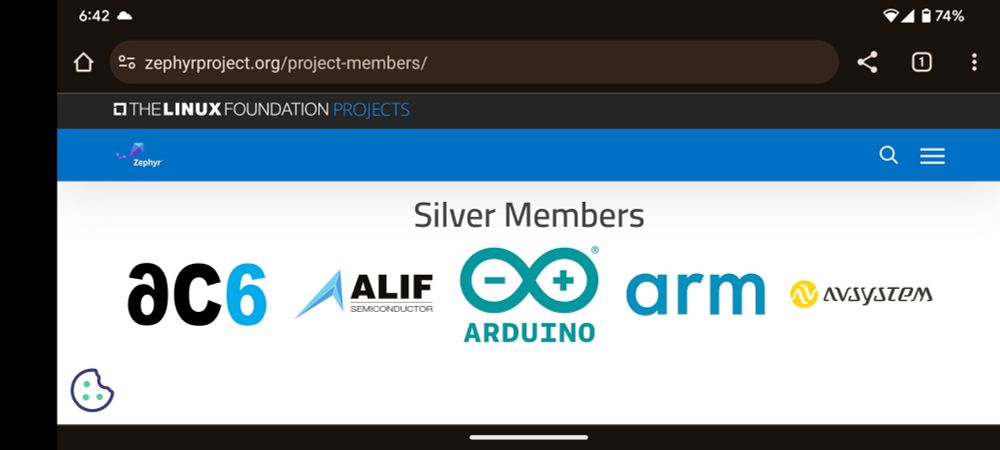 Arm noins the Zephyr project