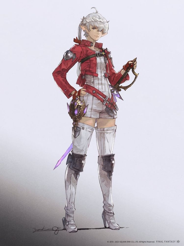 Alisaie Leveilleur's character art