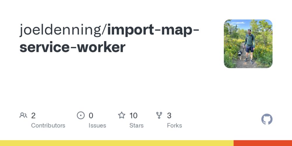 GitHub - joeldenning/import-map-service-worker