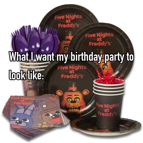 Kit festa de FNaF