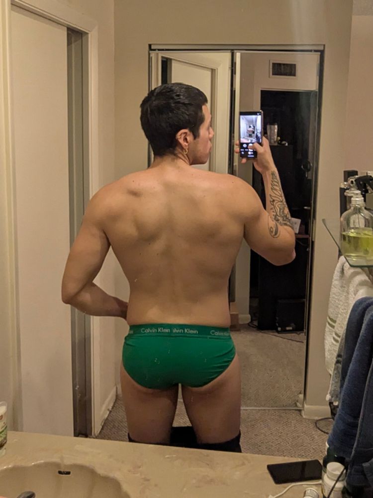 Pic of me showing my back
